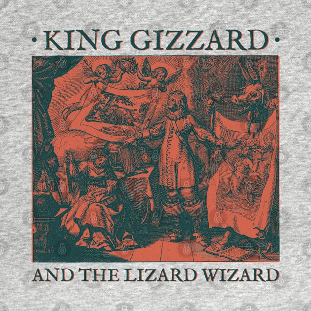 listen to king gizzard and the lizard wizard by moronicart